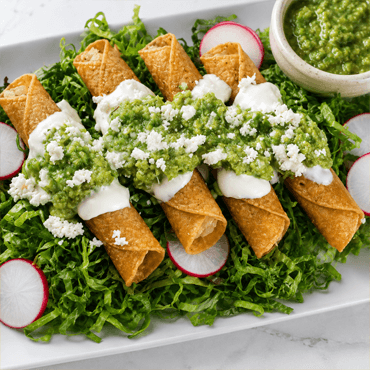 Tacos al guacamole