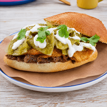 Torta chilaquiles a la diabla